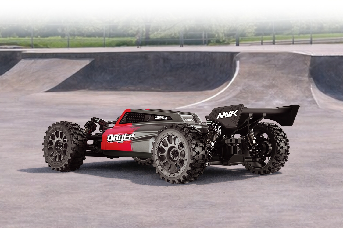 Buggy QByte XB Flux 1/12 – červená