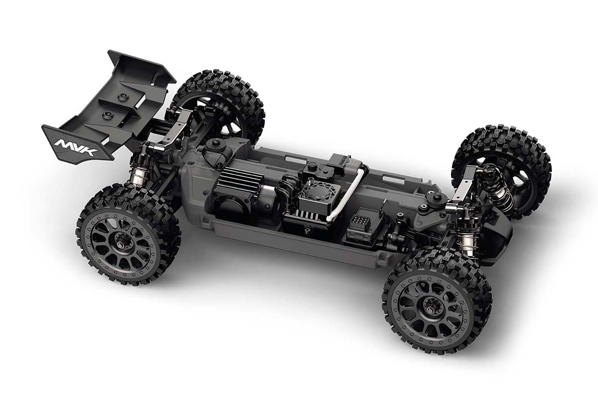Buggy QByte XB Flux 1/12 – zelená