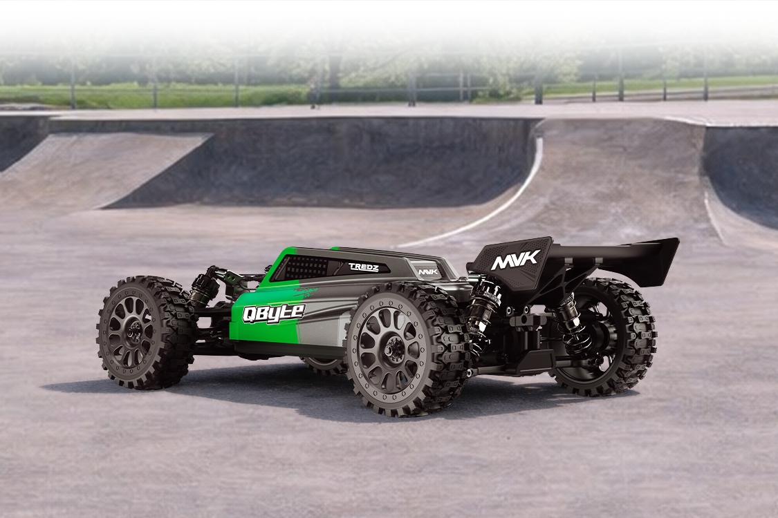 Buggy QByte XB Flux 1/12 – zelená