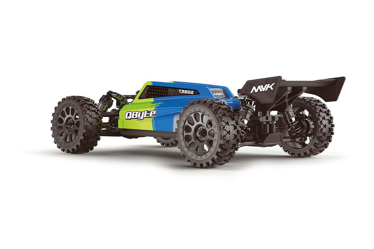 Buggy QByte XB Pro 1/12 – fluorescenční zelená
