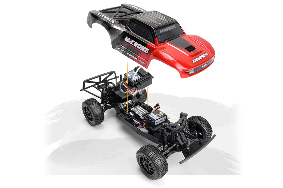 Microbe SC 1/24 Short Course – Červená