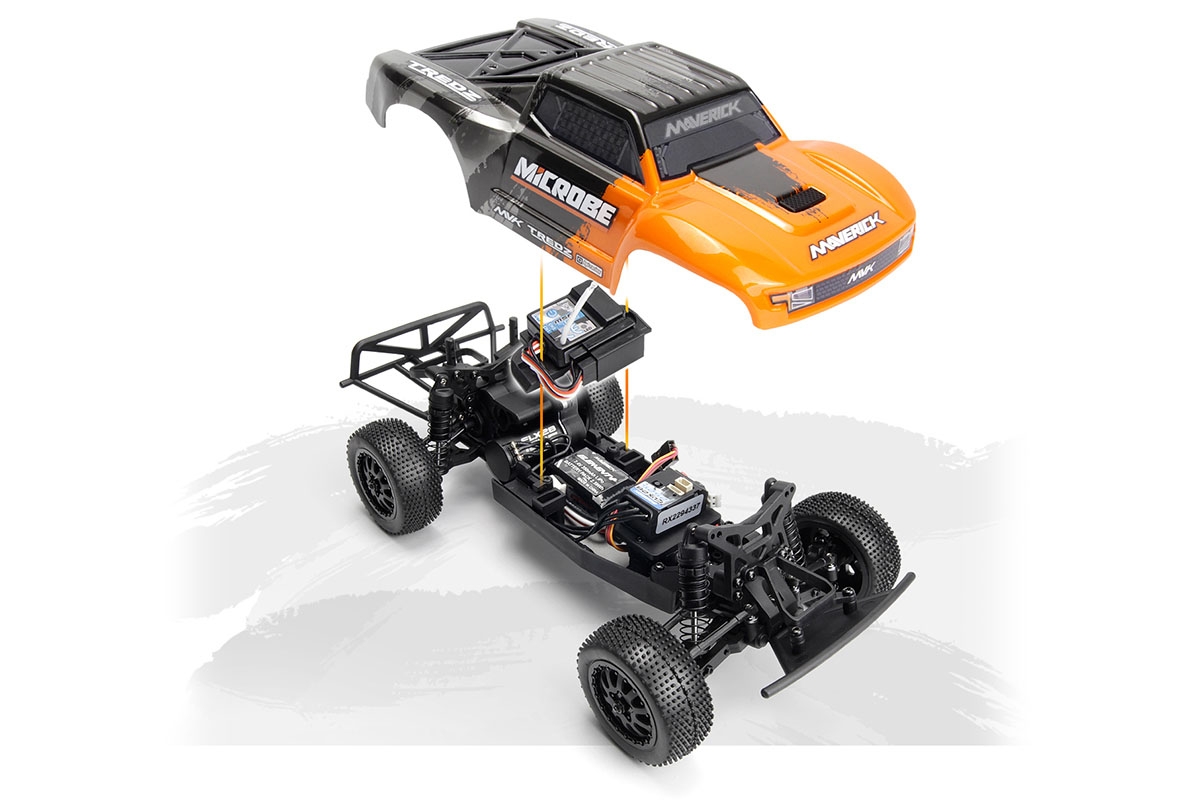 Microbe SC 1/24 Short Course – Oranžová