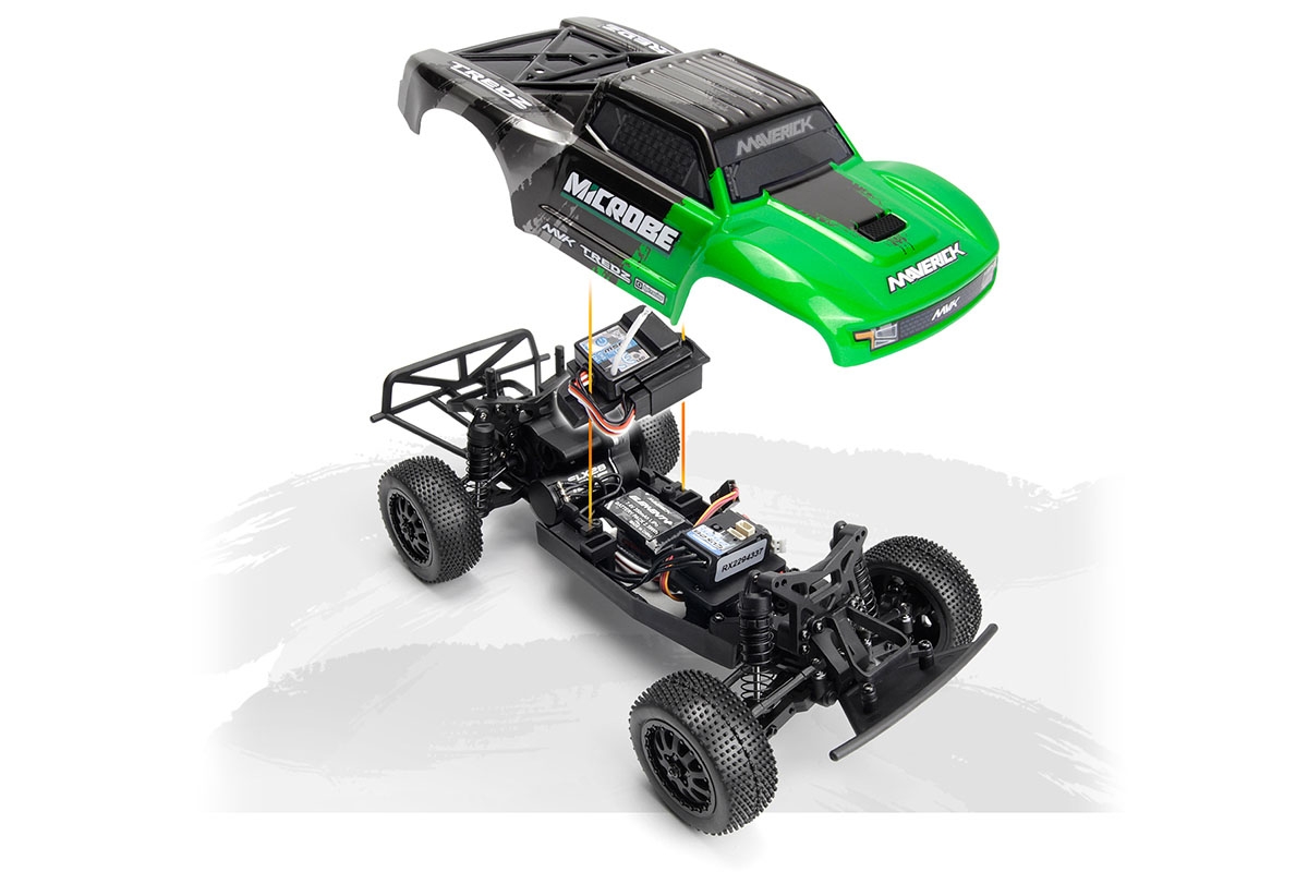 Microbe SC 1/24 Short Course – Zelená