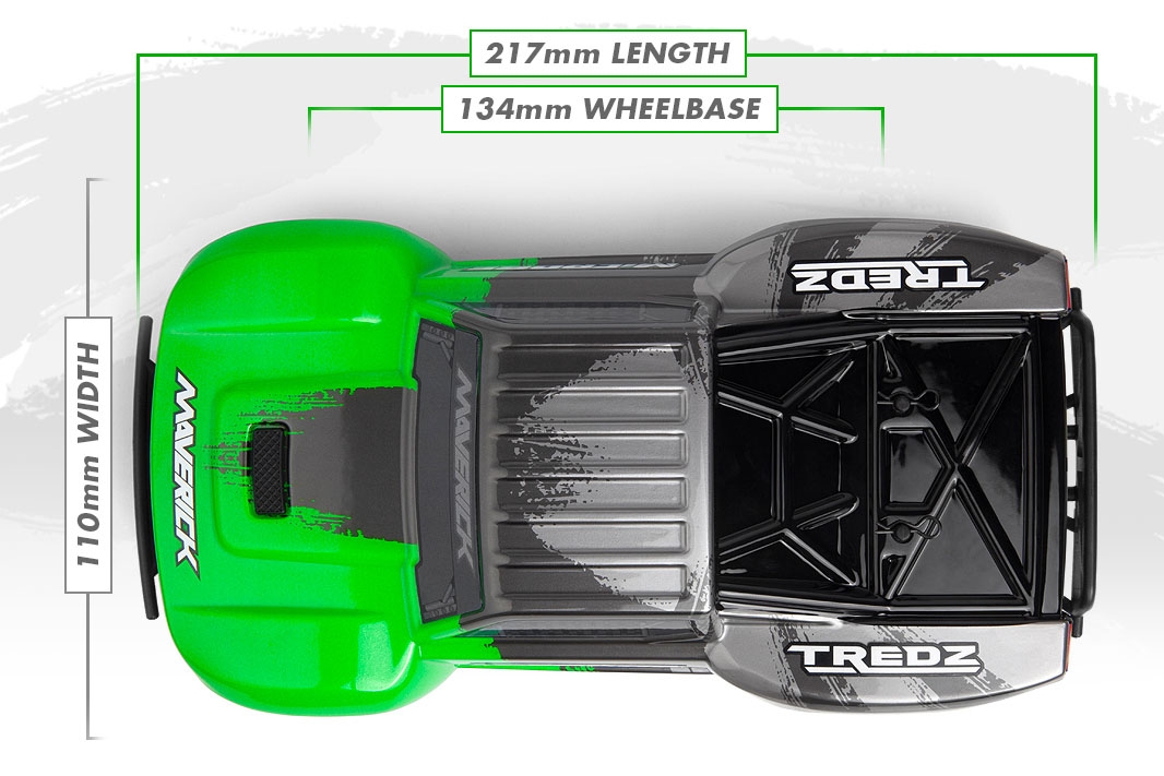 Microbe SC 1/24 Short Course – Zelená