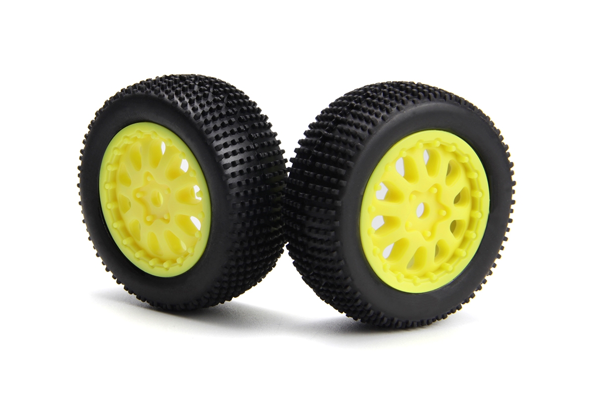 Kola kompletní Sidepin SC (žlutá/přední/zadní)