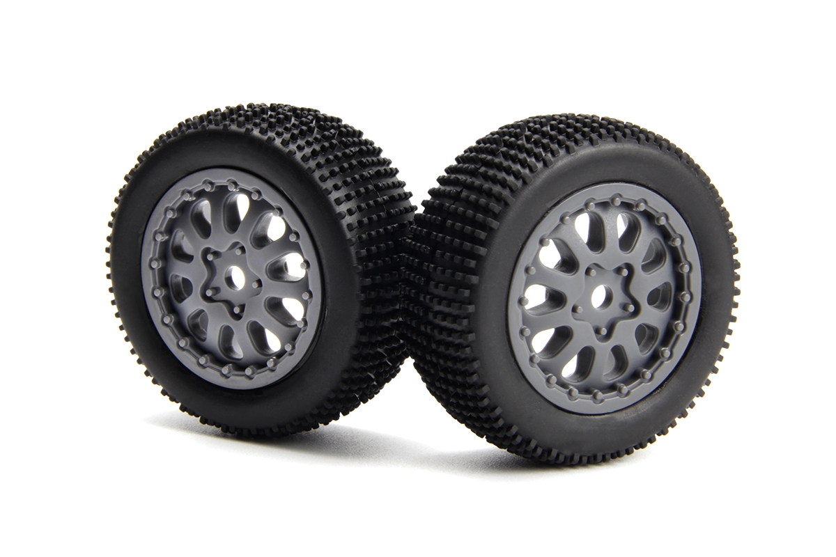 Kola kompletní Sidepin SC (šedá/přední/zadní)