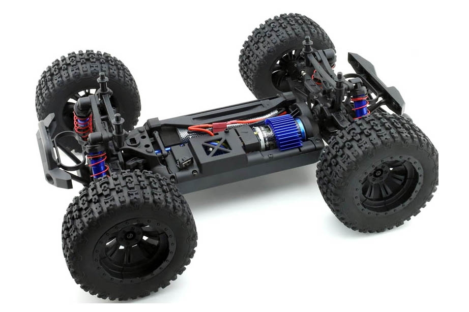 HSP Octane 1/10 2,4 GHz Brushed Monster Truck, Oranžový