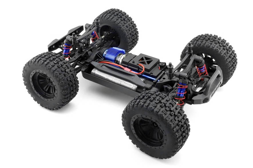 HSP Octane 1/10 2,4 GHz Brushed Monster Truck, Oranžový