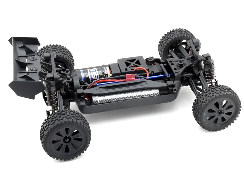 HSP Vortex 1/10 2,4 GHz Brushed Buggy, Oranžová
