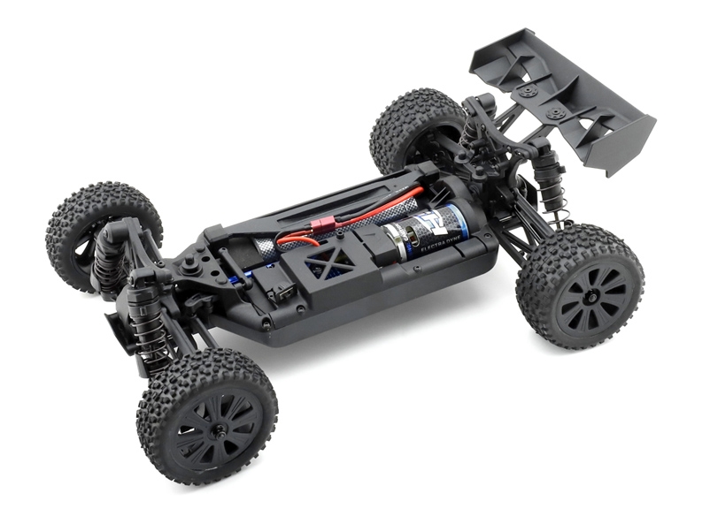 HSP Vortex 1/10 2,4 GHz Brushed Buggy, Zelená