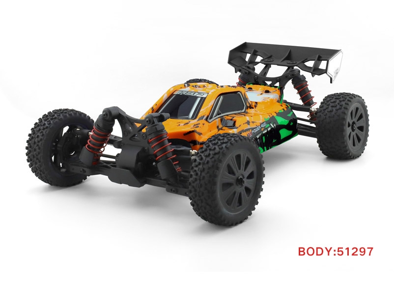 HSP Vortex PRO 1/10 2,4 GHz Brushless Buggy, Oranžová