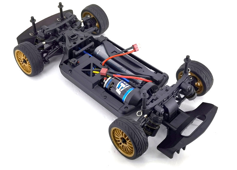 HSP GT 1/10 2,4 GHz Brushed On-road, Červený