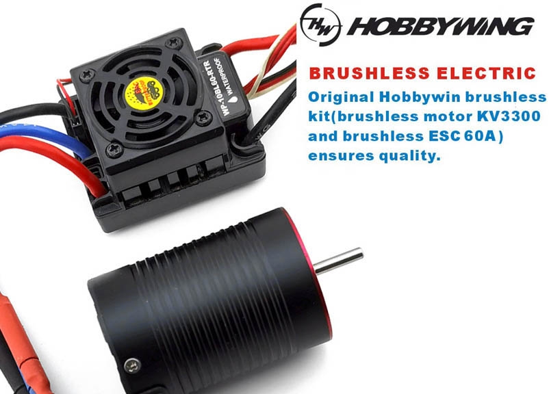 HSP GT PRO 1/10 2,4 GHz Brushless On-road, Šedý