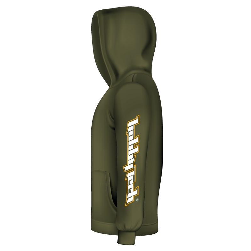 HOBBYTECH TERRA 20Th zelená mikina s kapucí - vel."M"