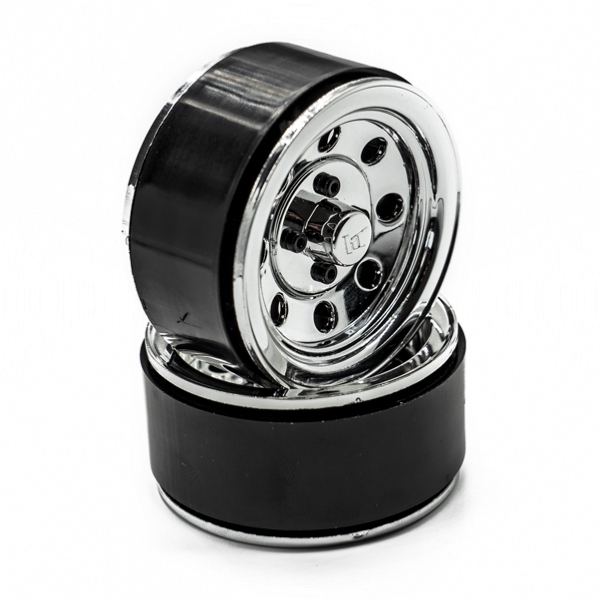 BEADLOCK 1,9" disky chromové, 2 ks.