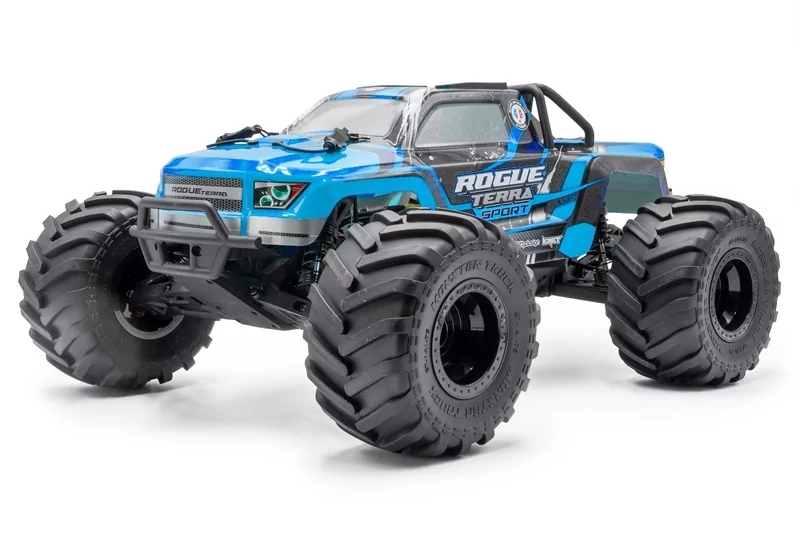 ROGUE TERRA SPORT RTR Brushless Monster Truck 4WD (15kg servo), modrá