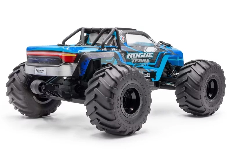 ROGUE TERRA SPORT RTR Brushless Monster Truck 4WD (15kg servo), modrá