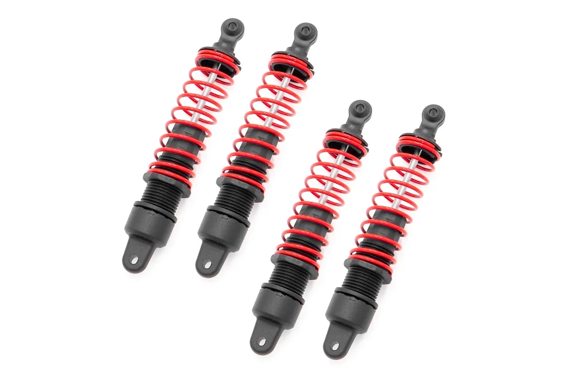 Set tlumičů SBX buggy, 4 ks, červená