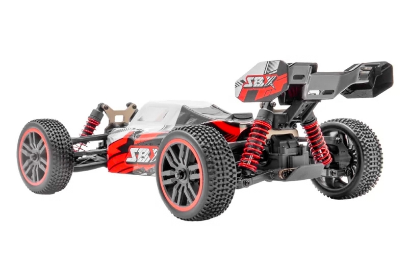 SBX Buggy 1/12 XL - 2.4GHz RTR (4WD), červená