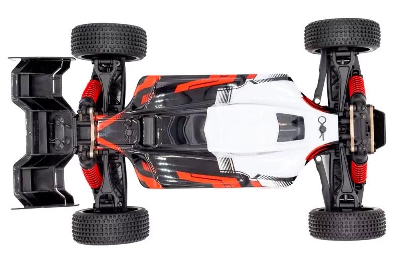 SBX Buggy 1/12 XL - 2.4GHz RTR (4WD), červená