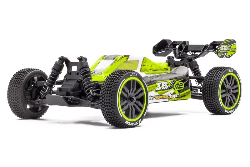 SBX Buggy G2 1/12 XL - 2.4GHz RTR (4WD), žlutá