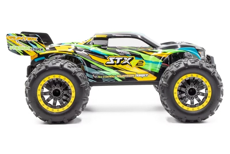Funtek STX G2 Truggy 2.4GHz RTR (4wd), zelená,