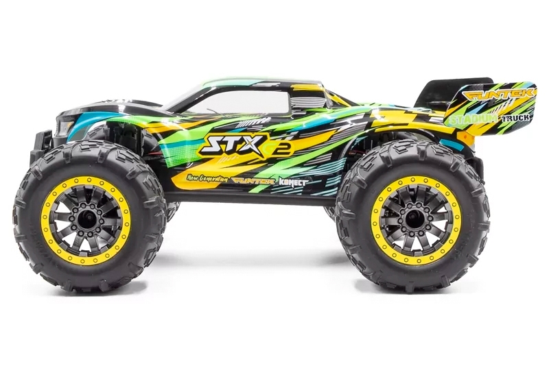 Funtek STX G2 Truggy 2.4GHz RTR (4wd), zelená,