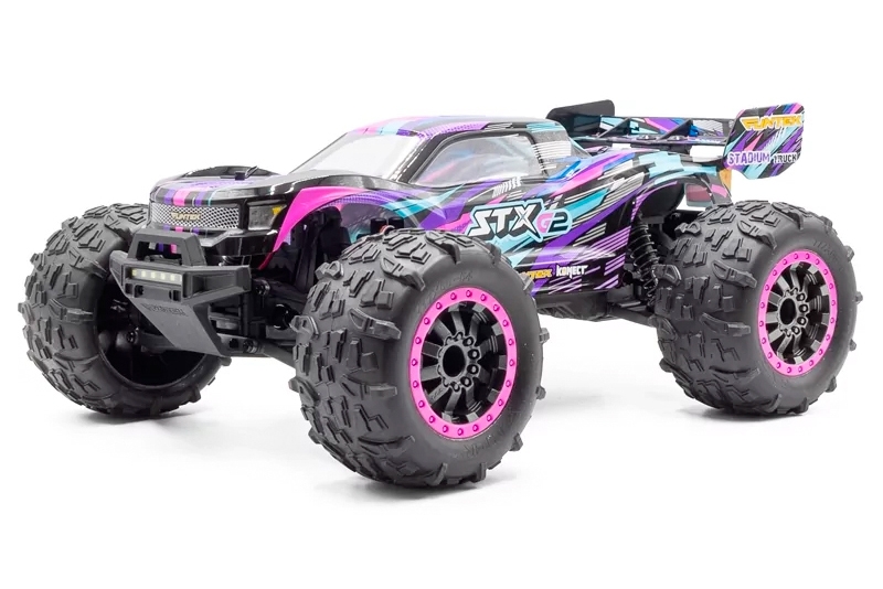 Funtek STX G2 Truggy 2.4GHz RTR (4wd), fialová,