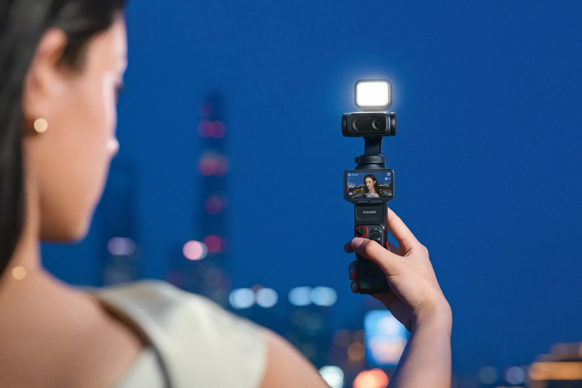 Insta360 Luna Ultra Mini Fill Light (černá)
