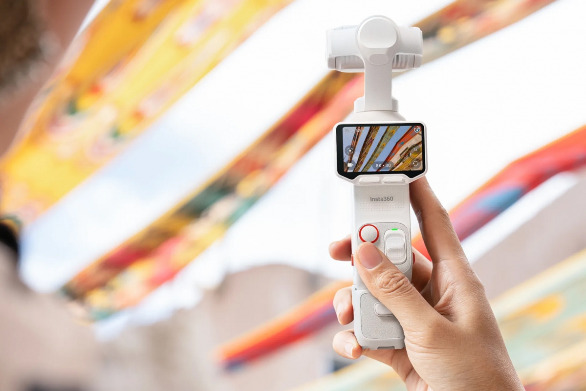 Insta360 Luna Ultra rukojeť se závitem 1/4" (bílá)