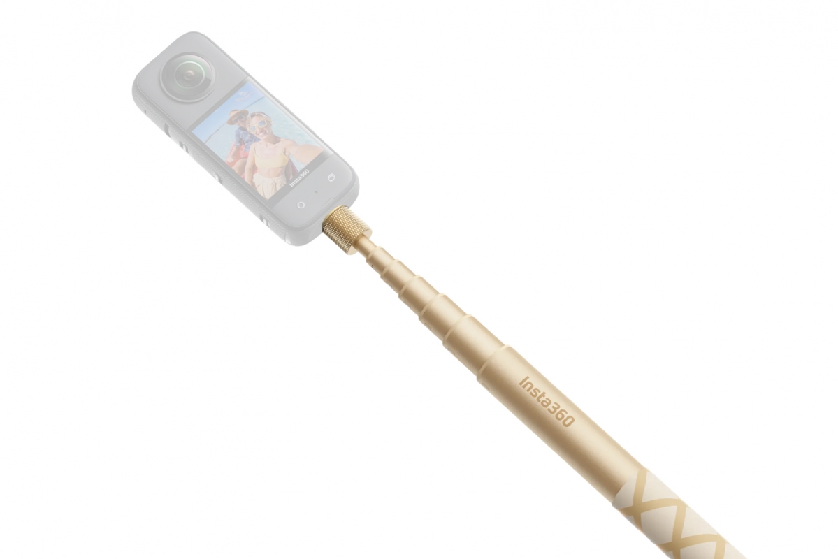 Insta360 selfie tyč 114 cm zlatá