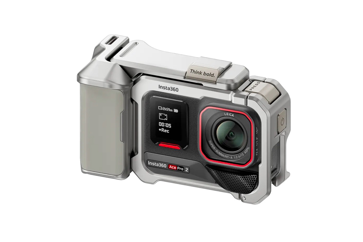 Insta360 Ace Pro 2/ Ace Pro Xplorer Grip Kit stříbrný