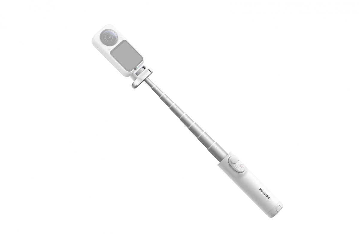 Insta360 Foldable Selfie Stick Remote Kit (bílá) extended edition