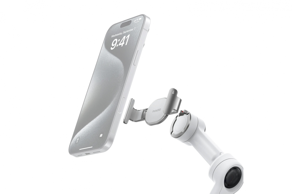 Insta360 Flow 2 Pro magnetická svorka (šedá)