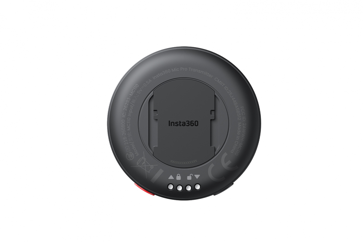 Insta360 Mic Pro Transmitter (Graphite Black)