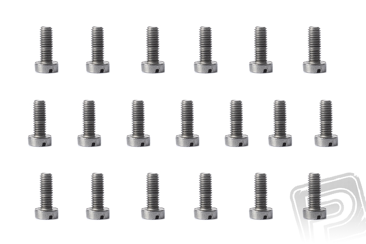 Ocelový šroub s válcovou hlavou M3x8mm, 20ks