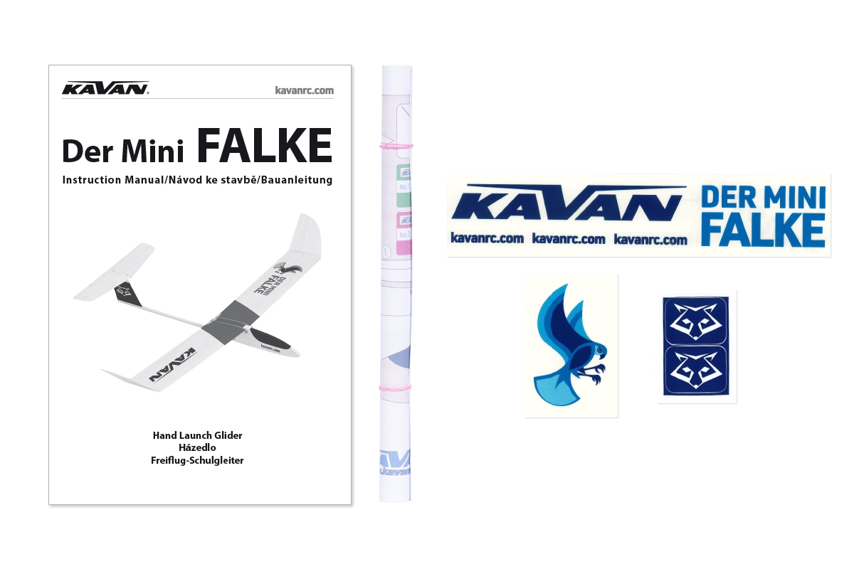 KAVAN Der mini Falke 710mm Kit,