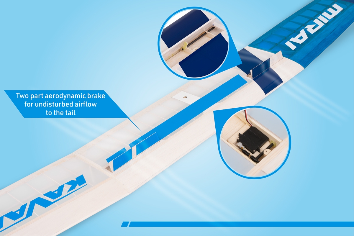 KAVAN Mirai V-tail 1995mm Kit