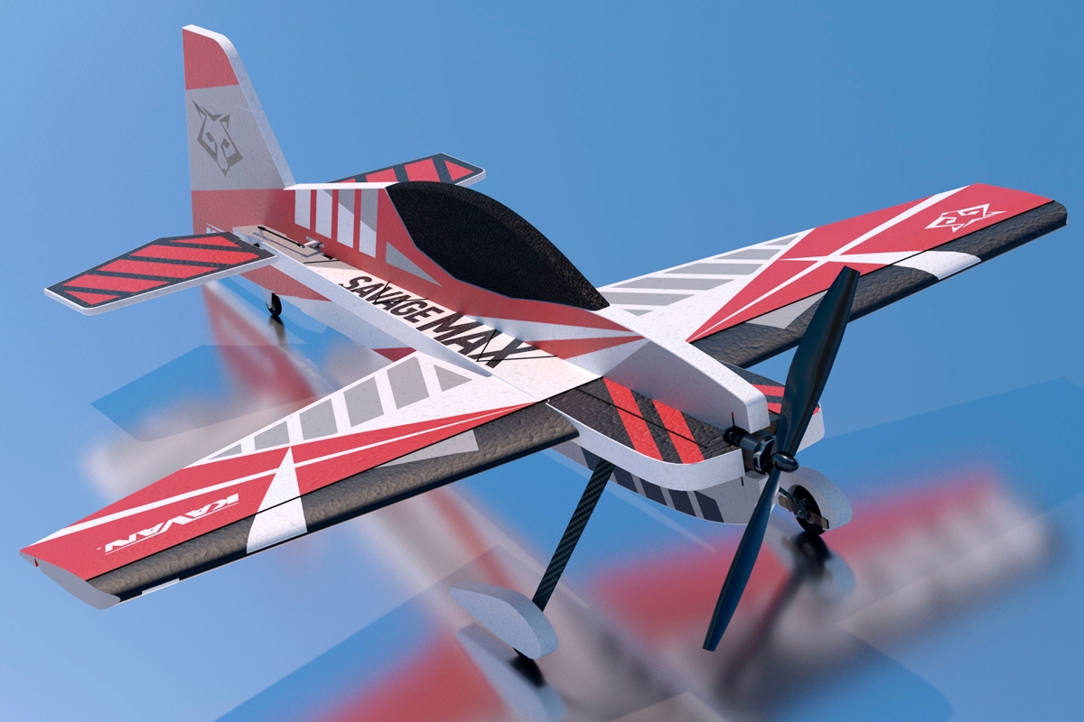 KAVAN Savage MAX V2 1080mm Kit - červená