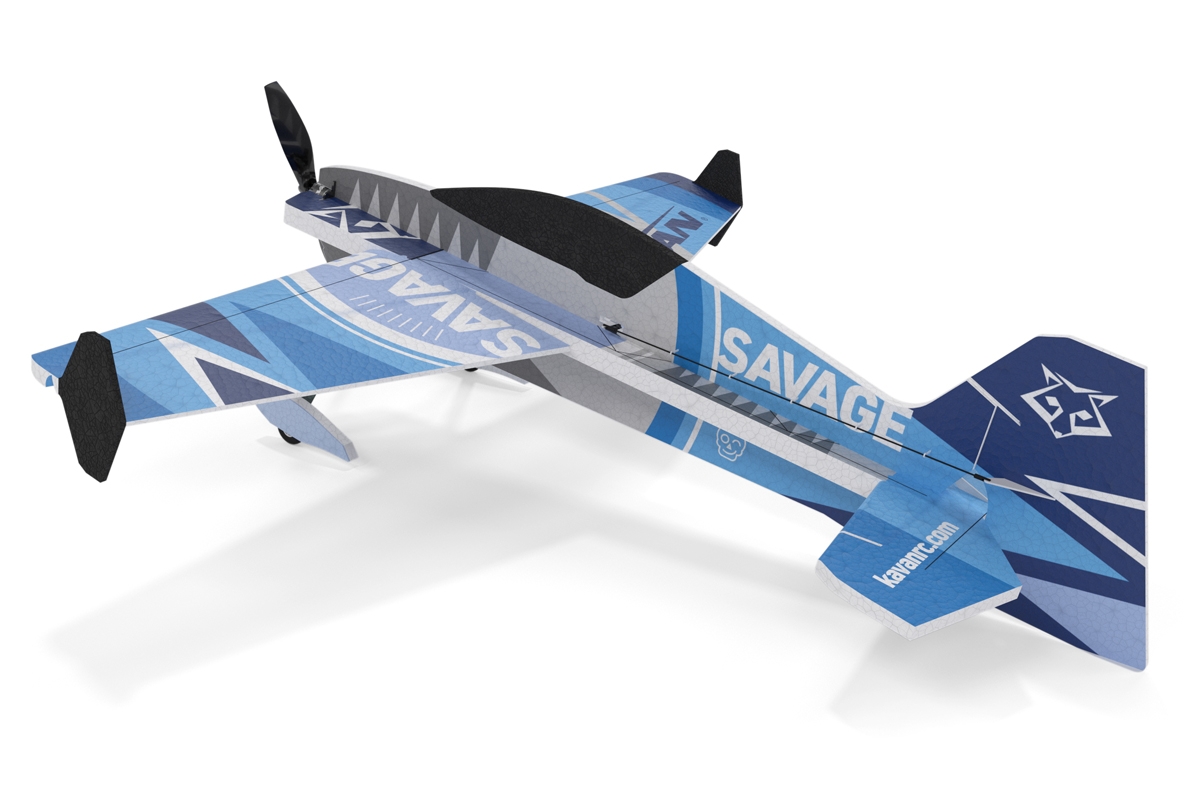 KAVAN Savage MINI 1000mm Kit - modrá