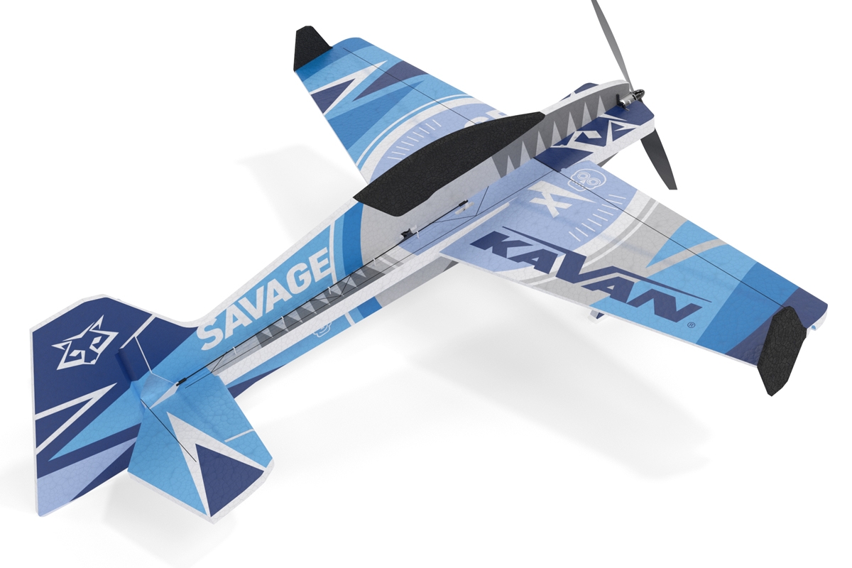 KAVAN Savage MINI 1000mm Kit - modrá