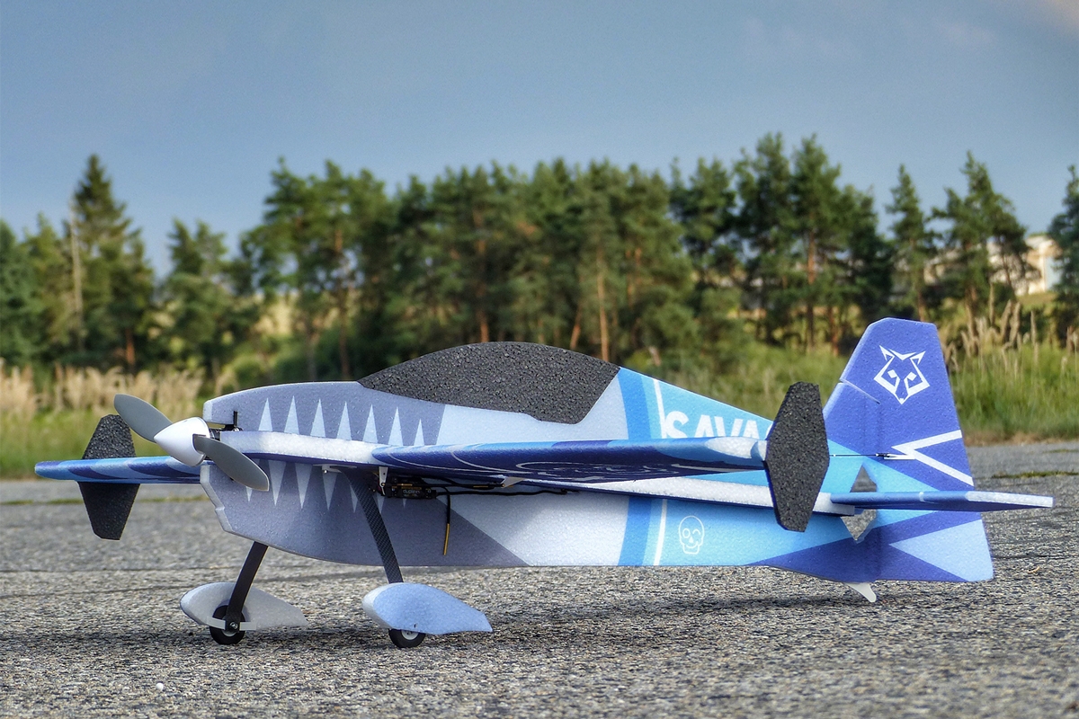 KAVAN Savage MINI 1000mm Kit - modrá