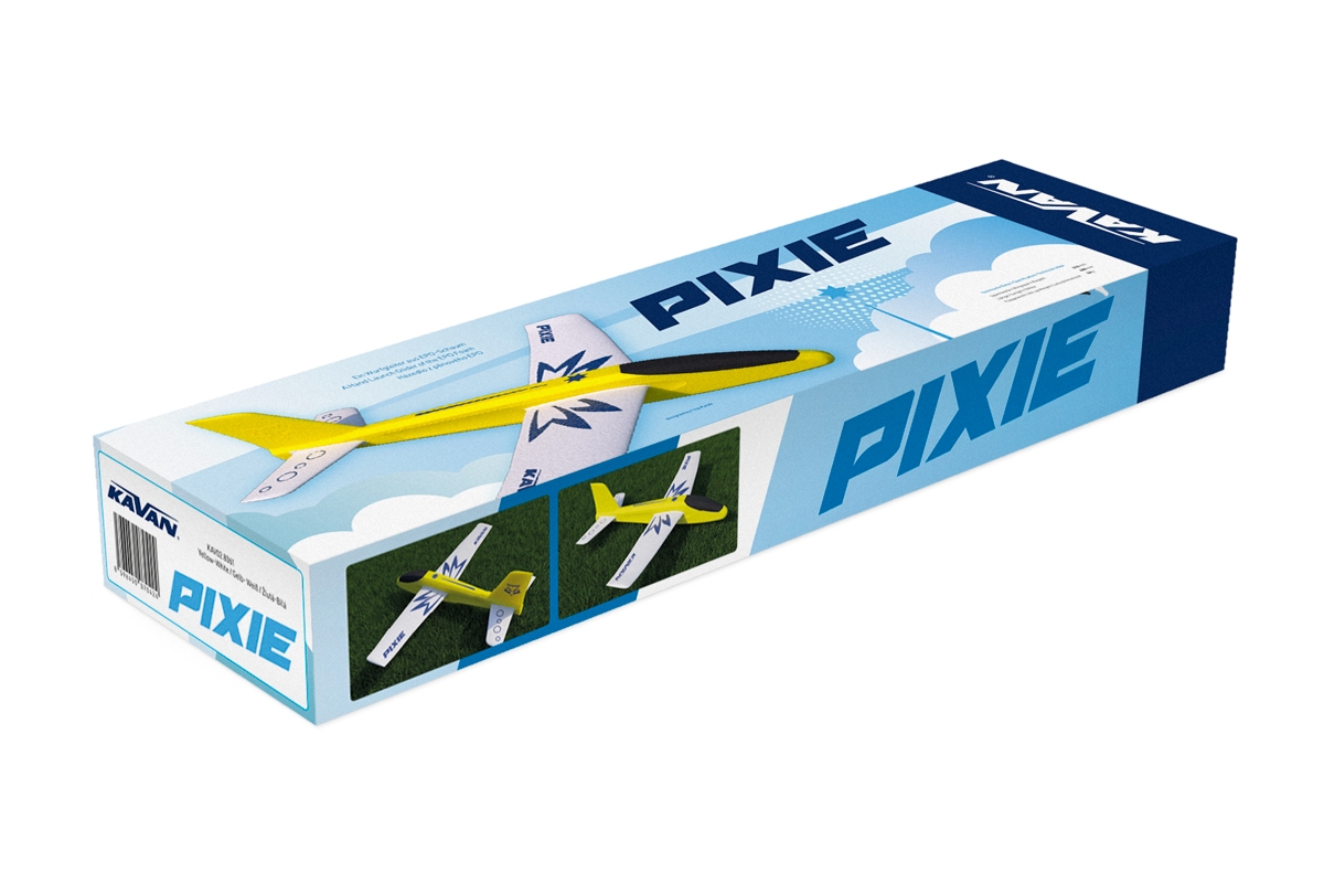 KAVAN Pixie 515mm - žlutá/bílá