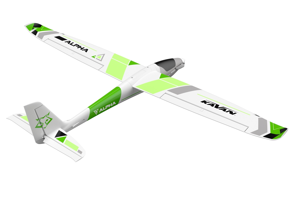 KAVAN Alpha V2 1500mm RTF - zelená,