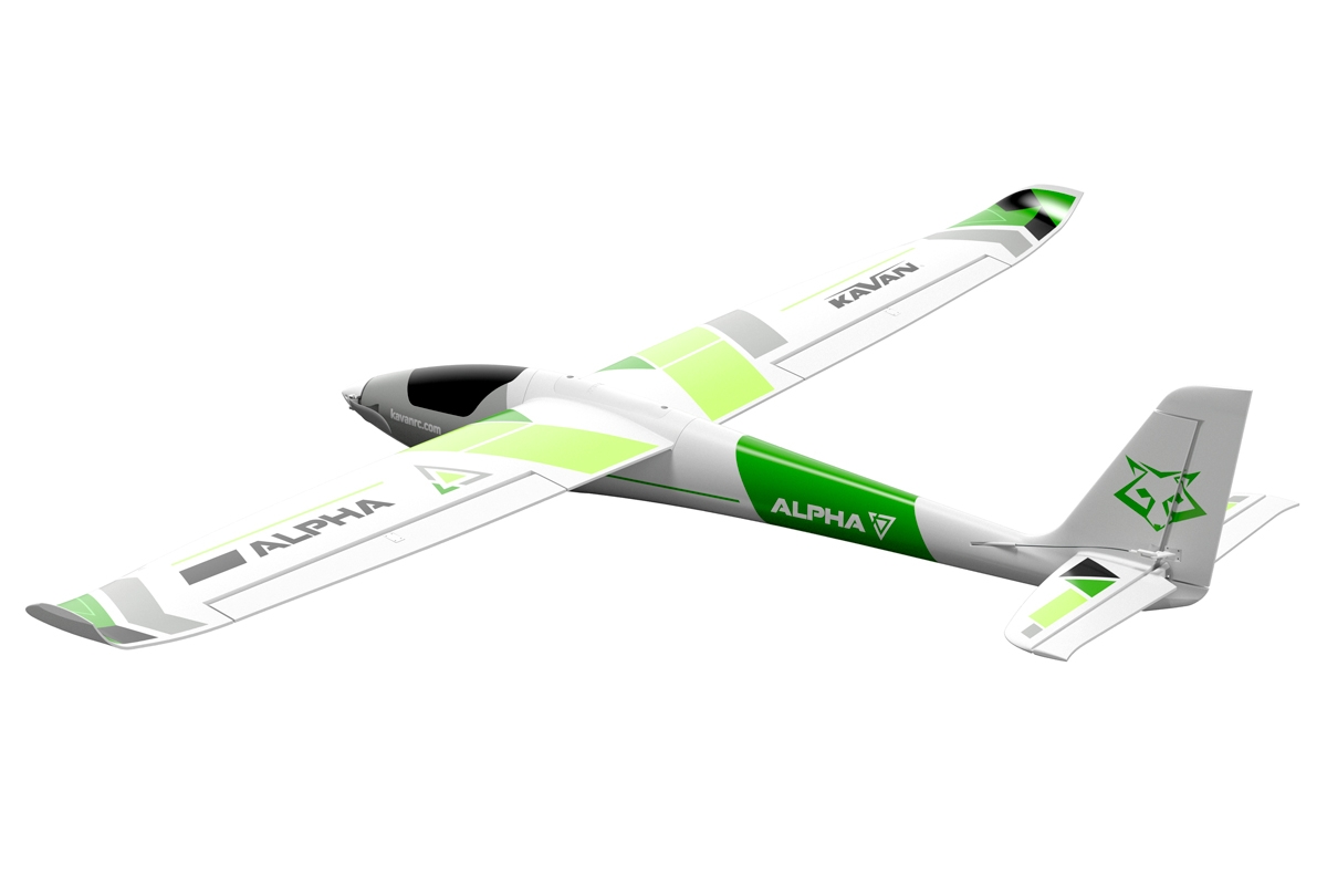 KAVAN Alpha V2 1500mm RTF - zelená,