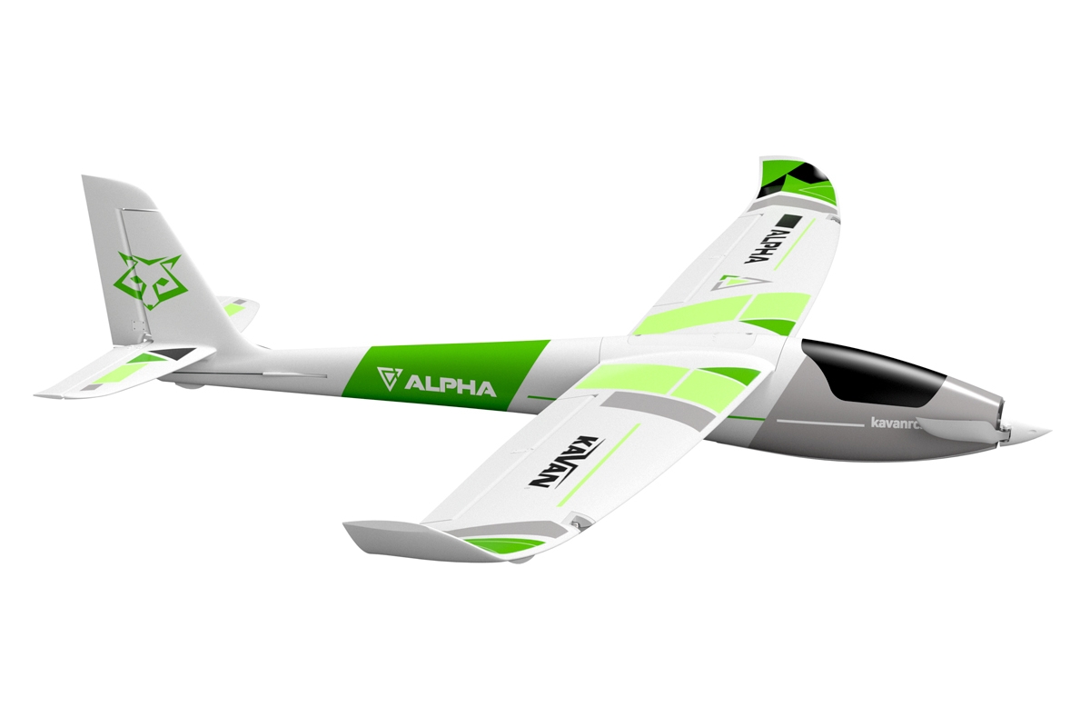 KAVAN Alpha V2 1500mm RTF - zelená,