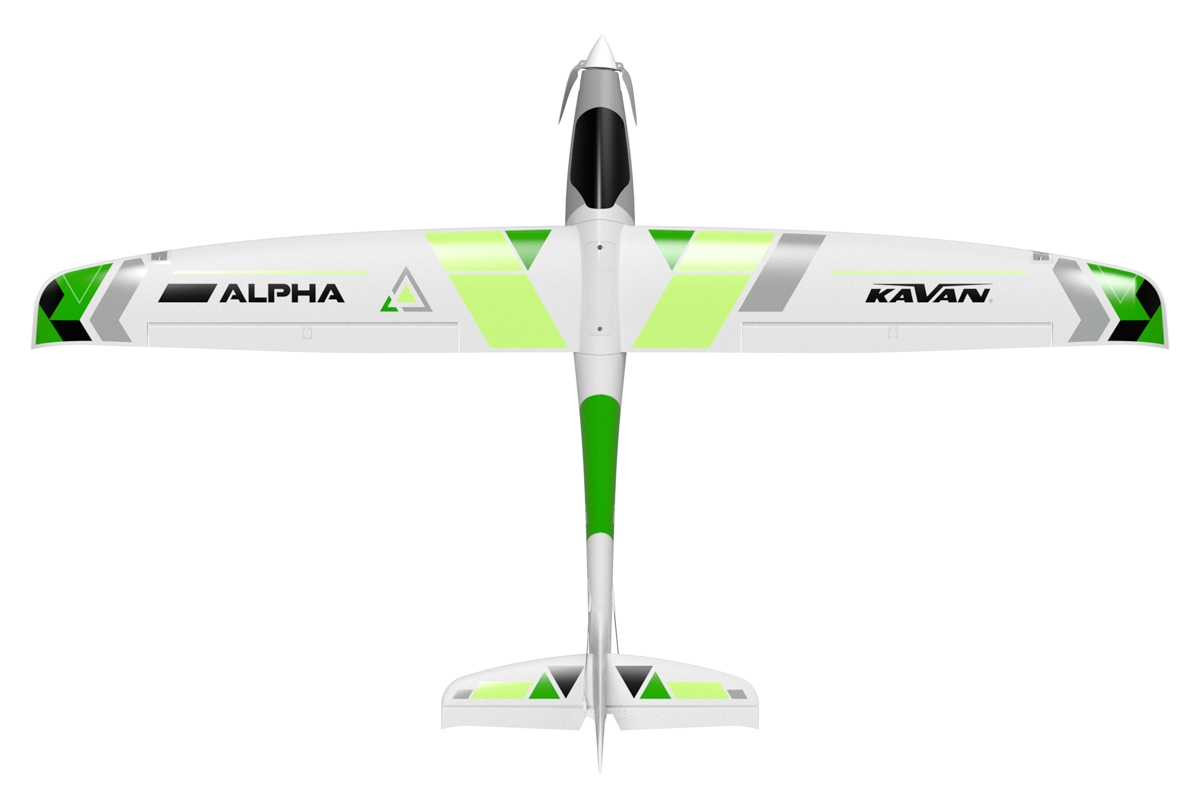KAVAN Alpha V2 1500mm RTF - zelená,