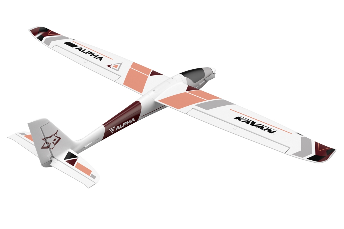 KAVAN Alpha V2 1500mm ARF - červená