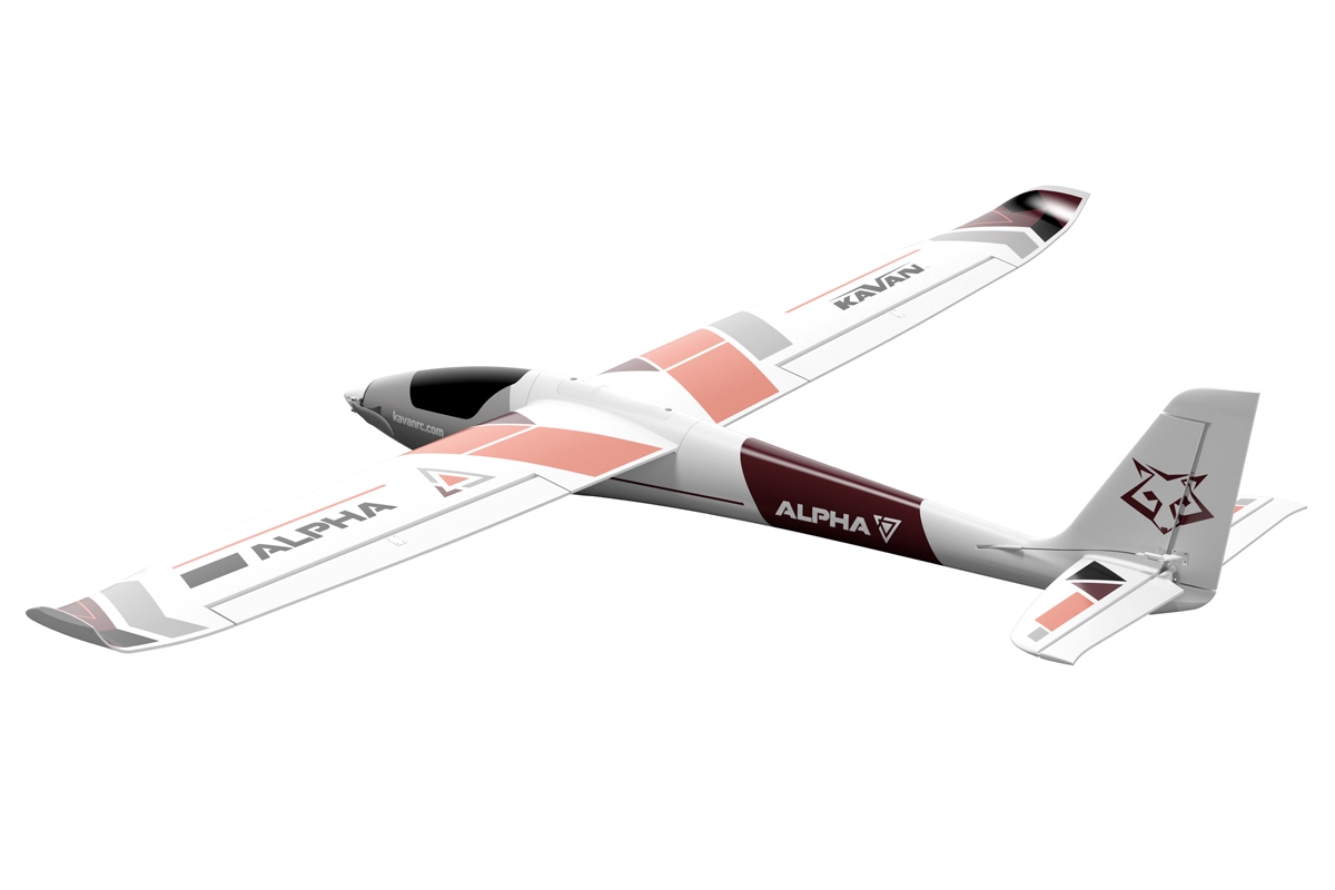 KAVAN Alpha V2 1500mm RTF - červená