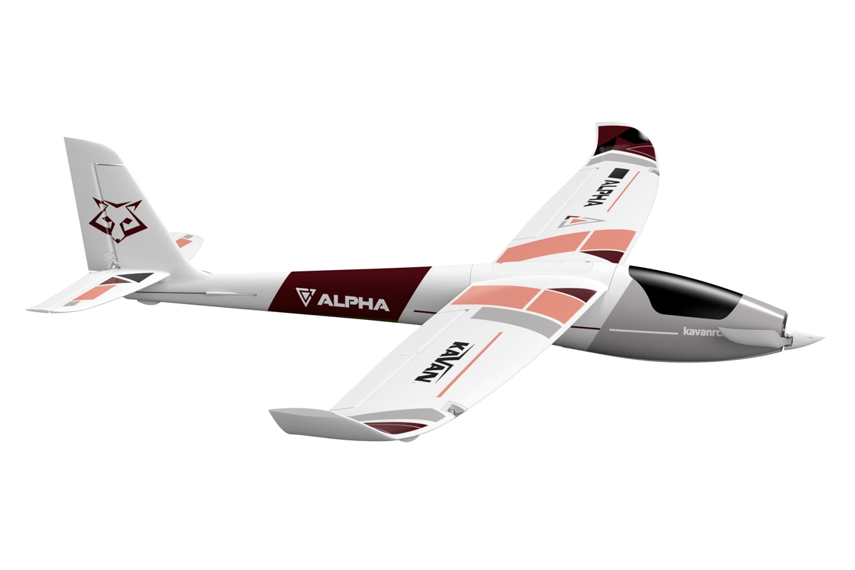 KAVAN Alpha V2 1500mm RTF - červená